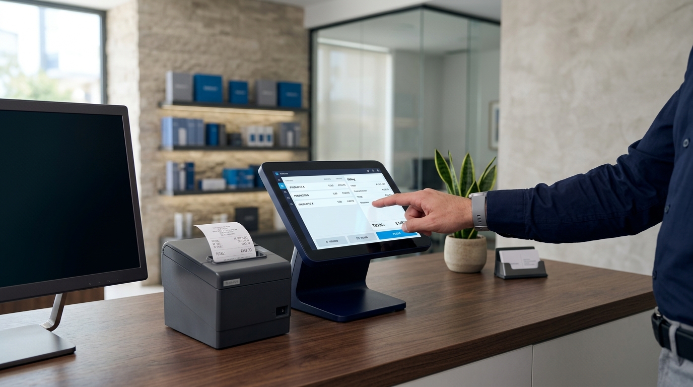 Punto de venta con impresora fiscal — CFL BitPOS